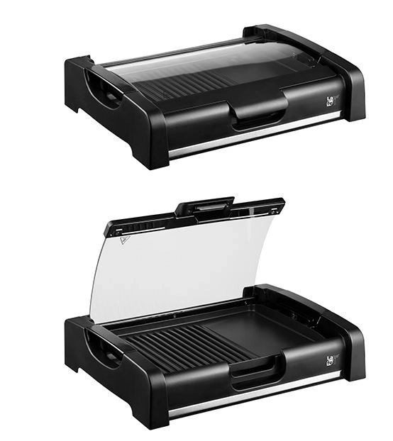 Elektrische grill met deksel Lafe