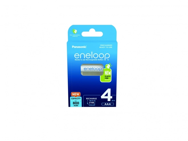 Oplaadbare batterij Eneloop AAA 800 mAh 4 stuks