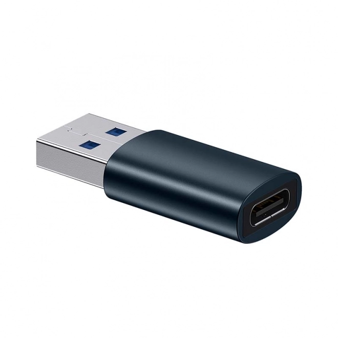 Adapter Baseus USB-A naar USB-C – Blauw