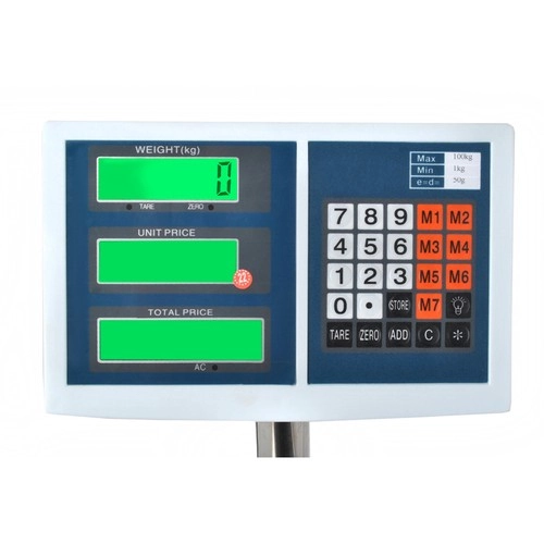 Verlicht LCD‑display en TARE‑functie