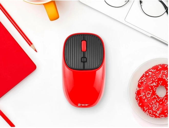 Draadloze Muis Tracer Wave RF 2,4 Ghz rood