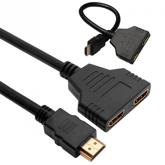 Hdmi splitter naar 2 poorten FHD