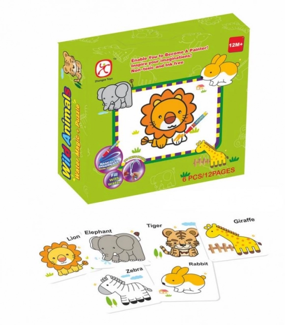 Kleurpuzzel dieren