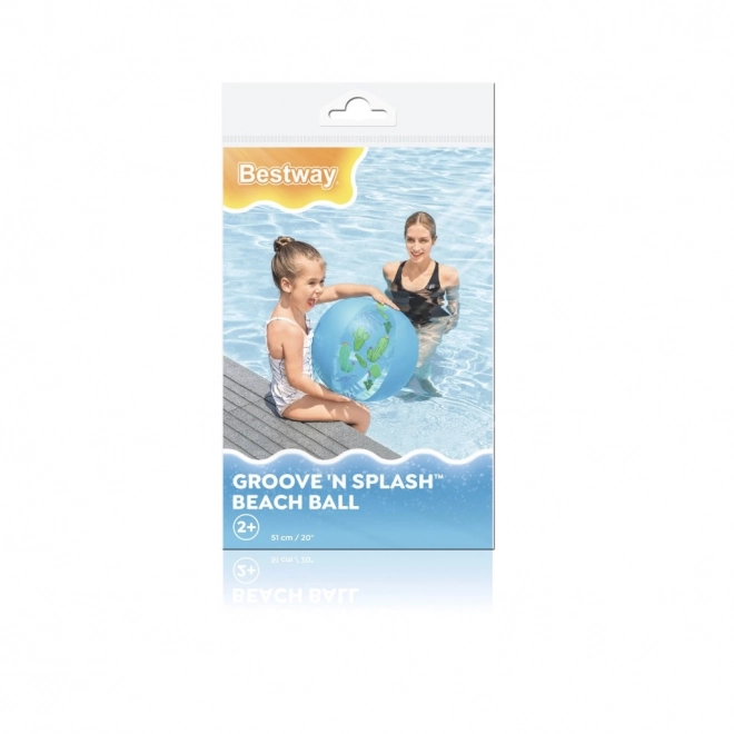 Kleurrijke opblaasbare strandbal Bestway Groove 'n Splash 51 cm fruit