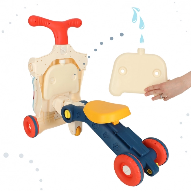 Multifunctionele kinderloopstoel en interactieve tafel 5-in-1