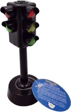 Functionele verkeerslicht met licht- en geluidseffecten - 12 cm