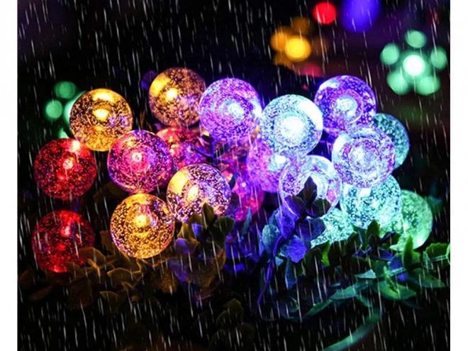 Tuin solar lichtslinger meerkleurig