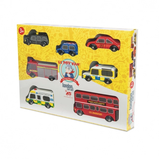 Le Toy Van Set van autootjes Londen