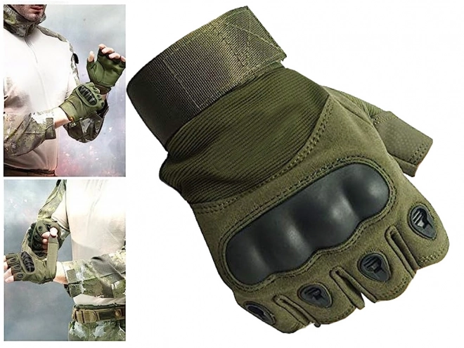 Militaire tactische handschoenen voor overleven zonder vingers Xl