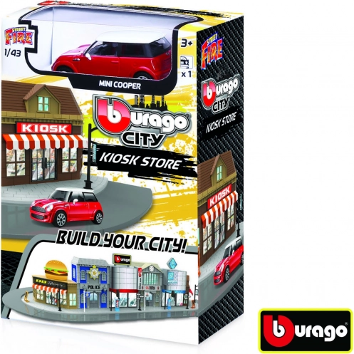 Metalen automodel Bburago City 1:43 Winkel