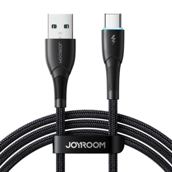 Kabel Joyroom SA32-AC3 Starry USB naar USB-C, 3A, 1m, zwart