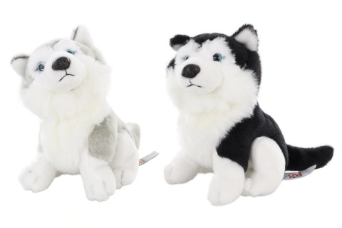 Pluchen husky 15 cm