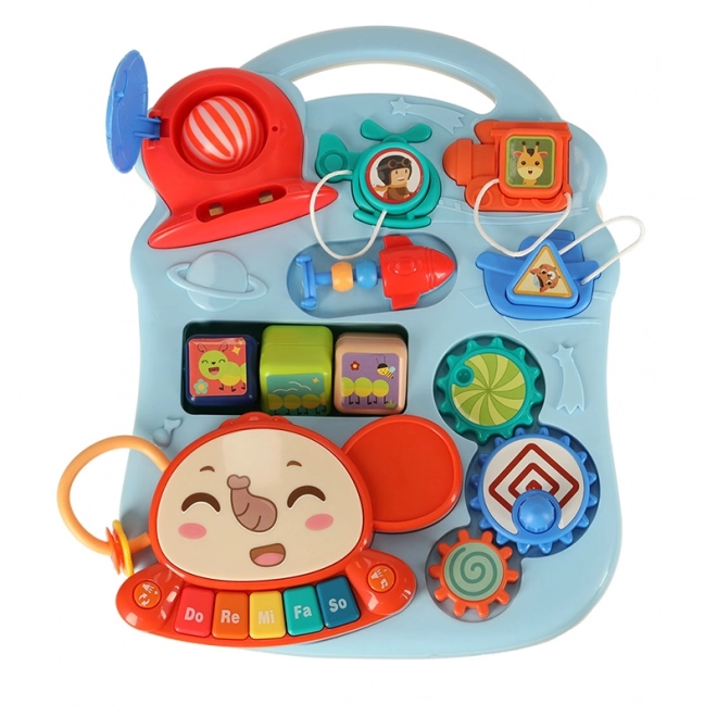 Multifunctionele kinderloopstoel en interactieve tafel 5-in-1