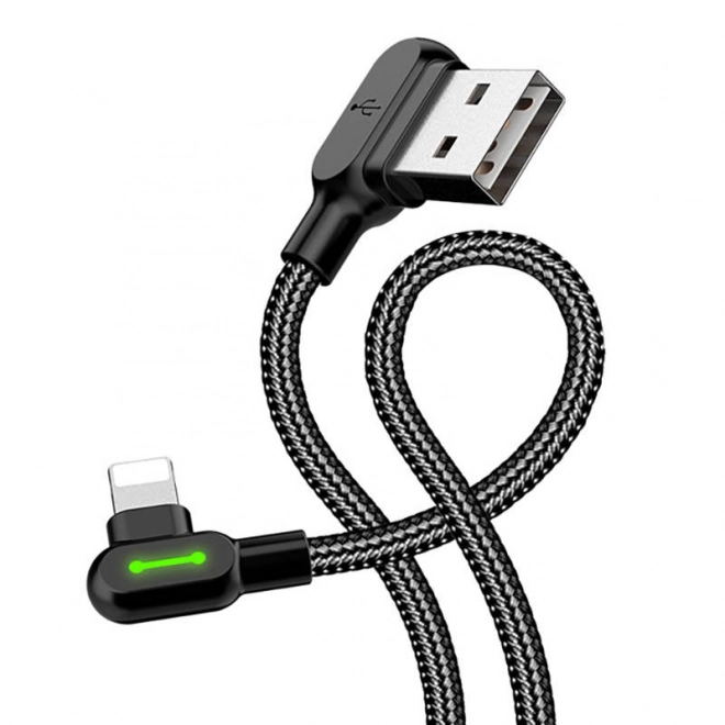 Kabel USB-Lightning, Mcdodo CA-4673, hoekig, 1,8 m (zwart)
