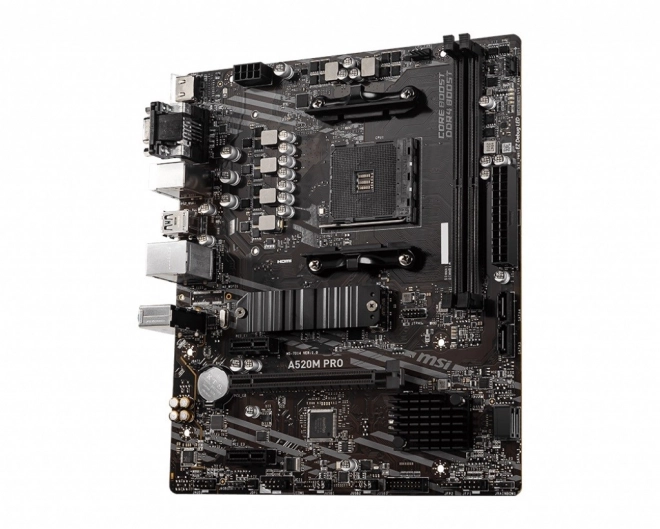 Moederbord MSI A520M PRO mATX voor AMD