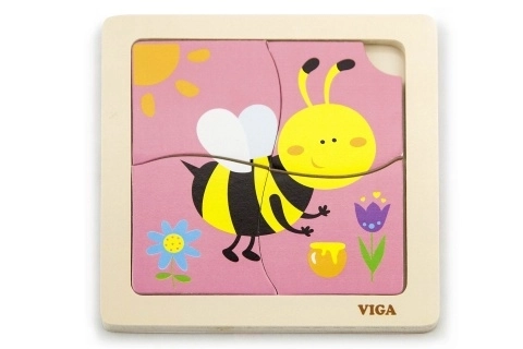 Houten puzzel bij van Vigo