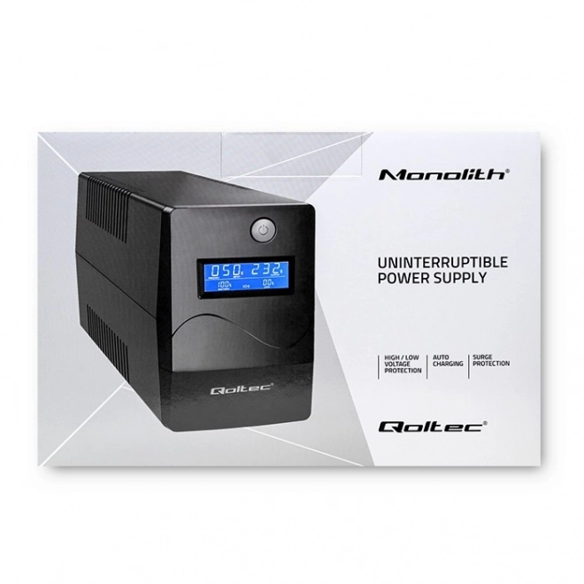 Noodstroomvoorziening UPS Monolith 650VA 360W LCD USB RJ45