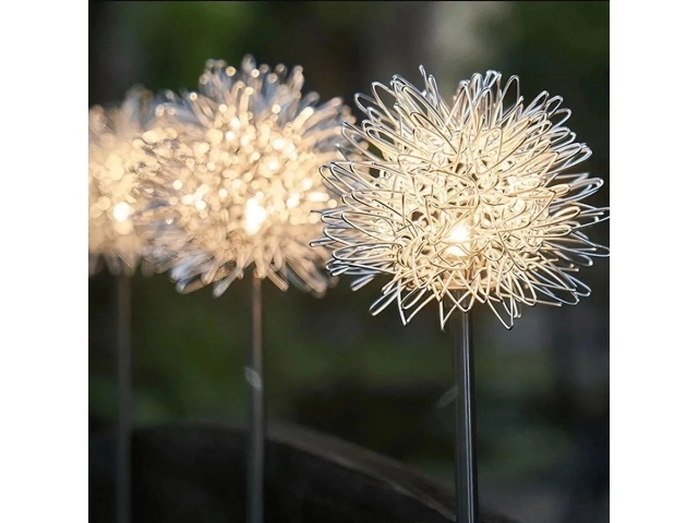 Zonne-energie tuin LED-lampje in de vorm van een boompje - 2 stuks
