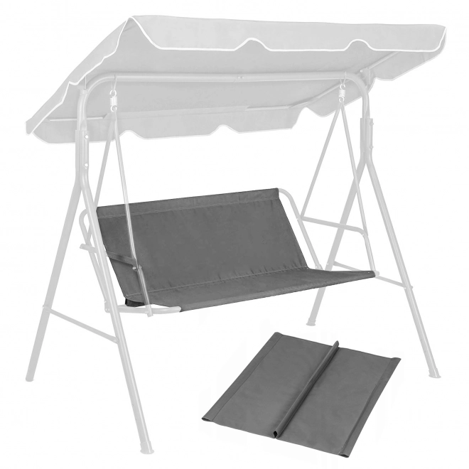 Tuin schommel 140 x 100 cm grijs ModernHome