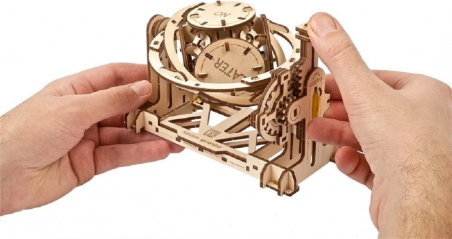 Ugears houten 3D mechanische puzzel willekeurige generator