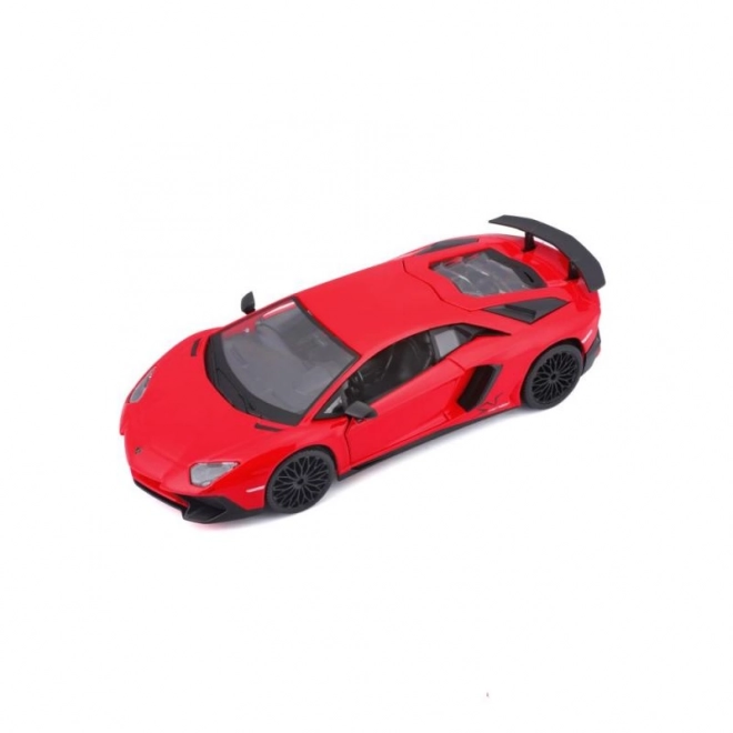 Metalen model Bburago Lamborghini Aventador rood 1:24