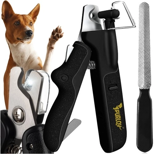 Veilige nagelknippers voor honden en katten met LED