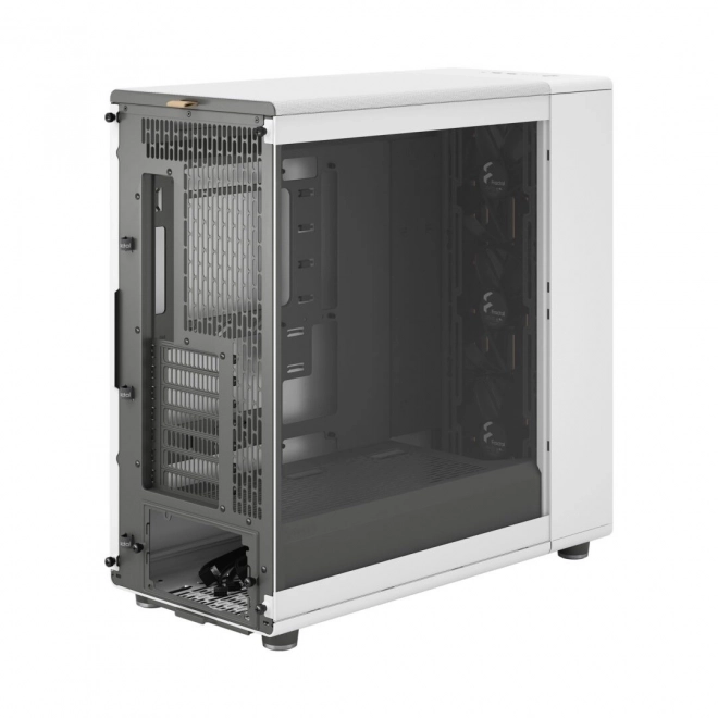 PC kast North XL RC krijt wit TG helder