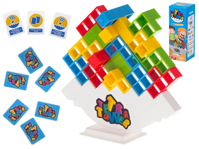Montessori logische balansspel in Tetris-stijl