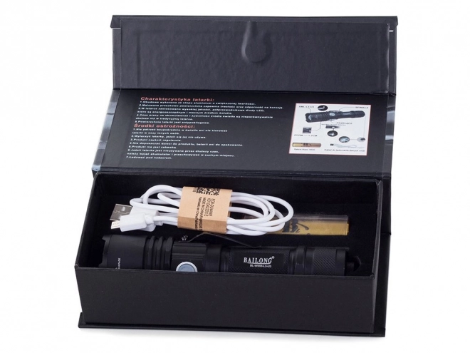 Militaire tactische zaklamp met led-dioden Cree XM-L T6