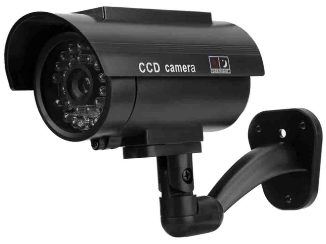 Buitenwand Dummy Camera met LED en Zonne-energie
