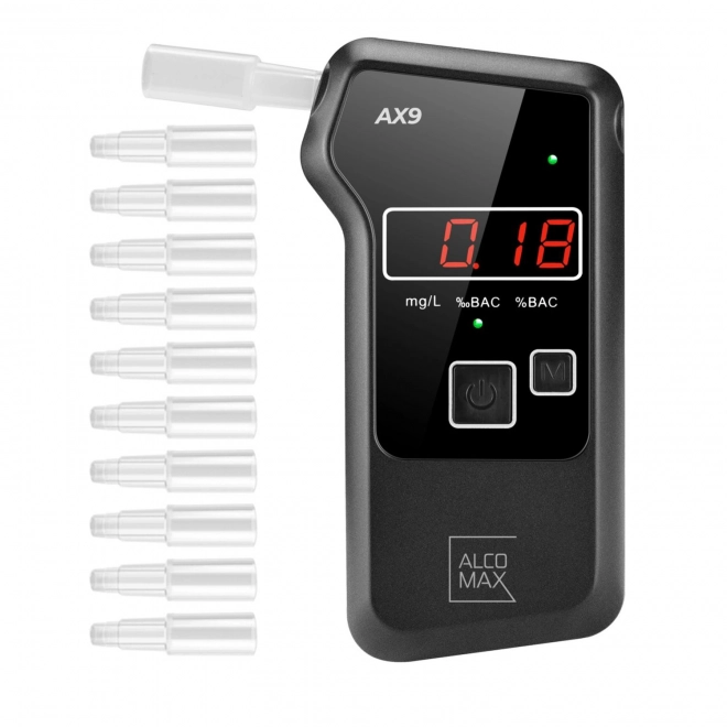Elektrochemische ademtester AX9 met PLATINUM technologie