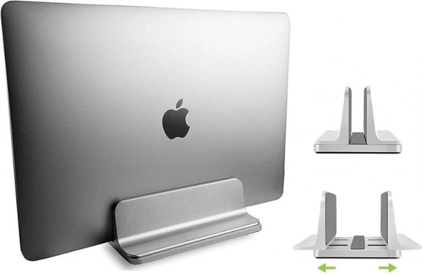 Verticaal verstelbare laptopstandaard