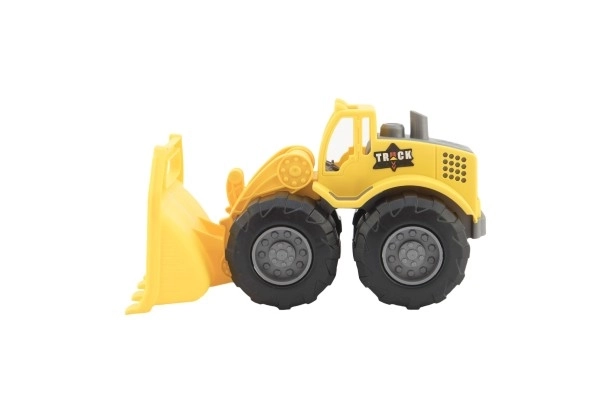 Bouwmachine plastic 18-20cm mix van soorten met vrije loop in net