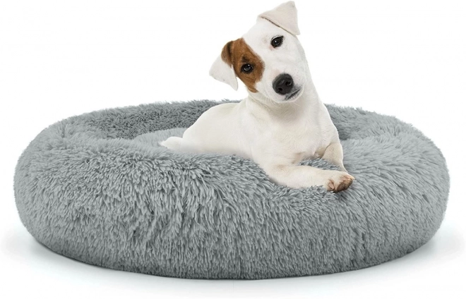 Universele pluche mand voor honden en katten, 60 cm - lichtgrijs