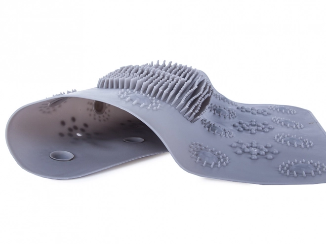 Antislip mat voor voetmassage in de douche