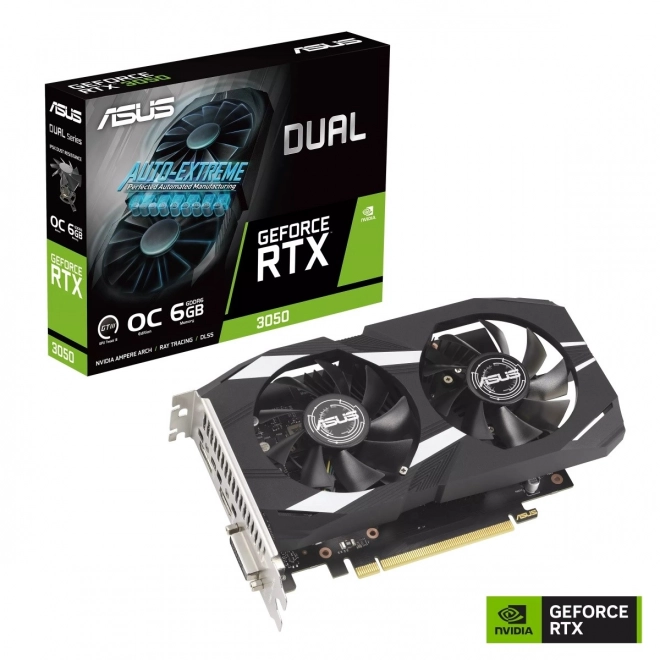 Grafische kaart ASUS GeForce RTX 3050 Dual OC 6GB GDDR6