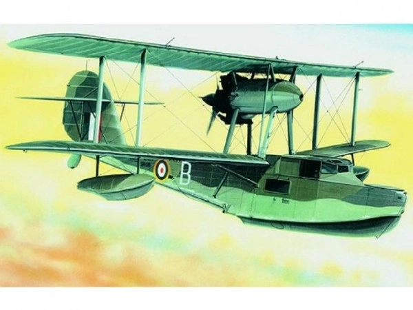 Model Supermarine Walrus 1:48 23,6x29cm in doos 34x19x5,5cm