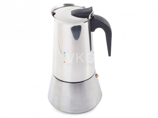 Italiaanse mokkanep 12 koffie 600 ml roestvrij staal