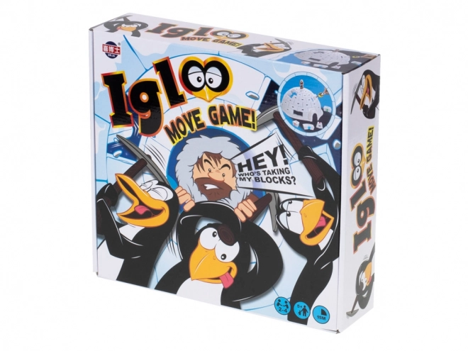 Bordspel bouw een iglo met pinguïns