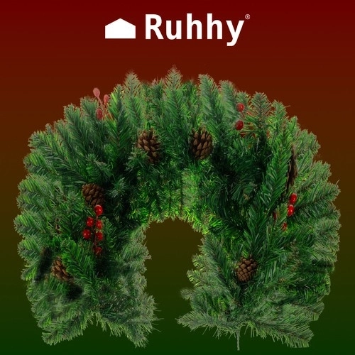 Kerstguirlande voor kerstboom 1m Ruhhy 22327