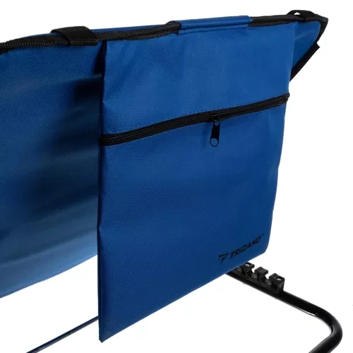 Strandmat met rugleuning + kussentje Trizand 23617