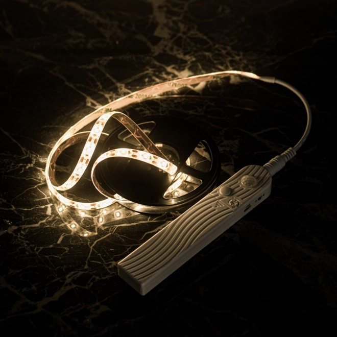 Waterdichte LED-strip op batterijen met bewegingssensor