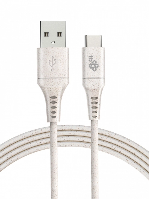 Ecologische USB-C kabel 1m 2.0 3A