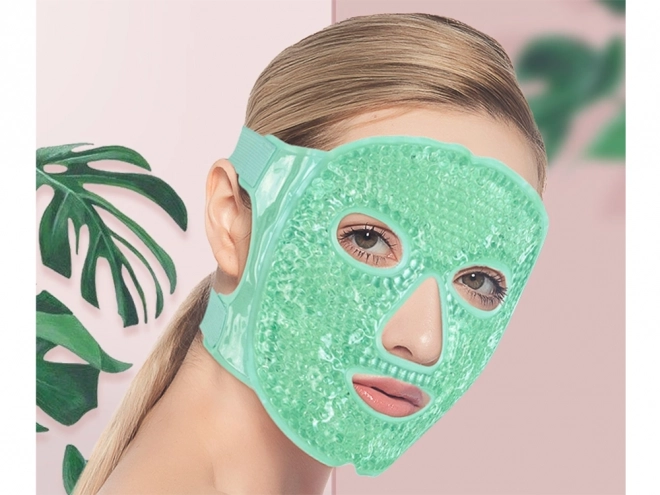 Verkoelende verwarmende gezichtsmasker gel voor ogen relx – groen