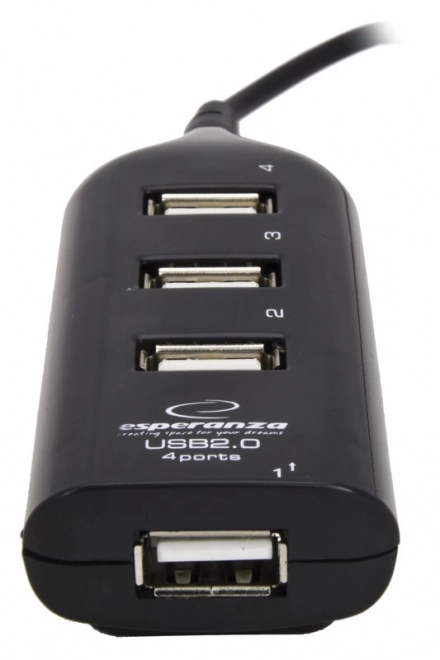 USB-hub 4 poorten