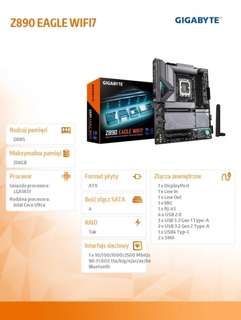 Moederbord Eagle WIFI7