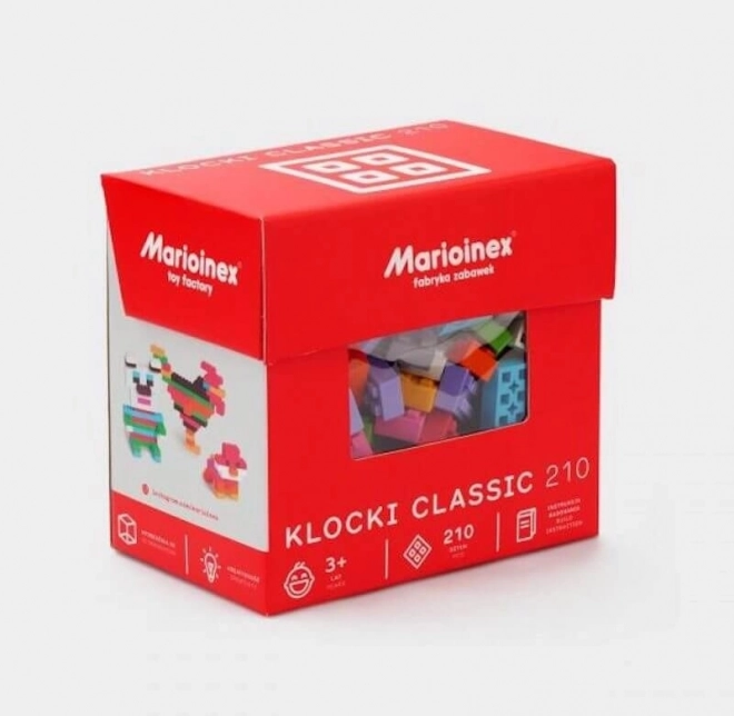 Constructiespeelgoed blokjes Classic 210 stuks