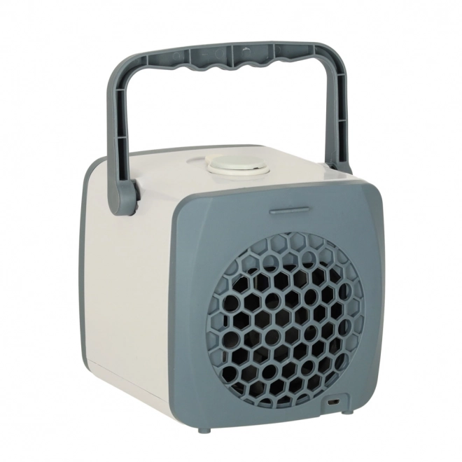 Mobiele tafelventilator luchtkoeler luchtbevochtiger USB wit