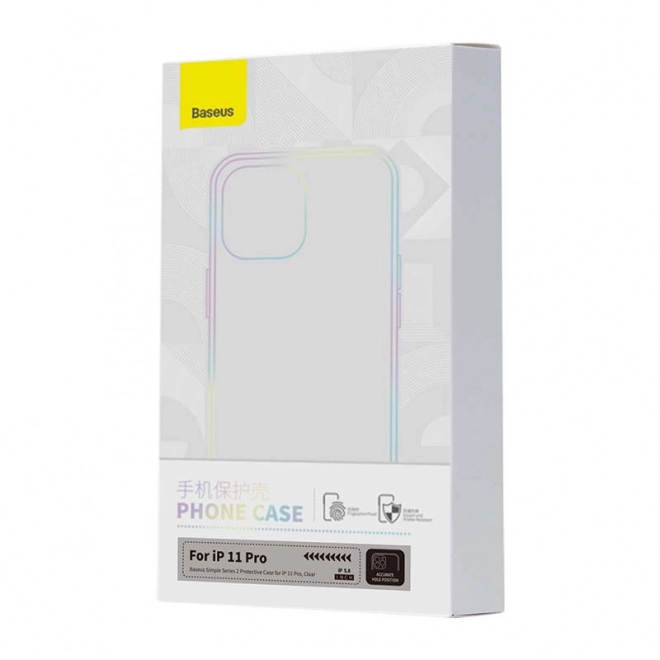 Transparante hoes Baseus Simple voor iPhone 11 Pro
