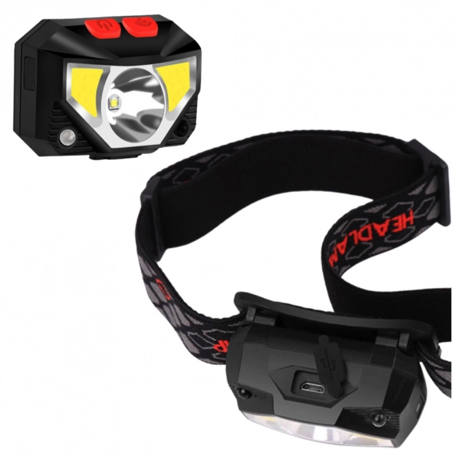 LED hoofdlamp met bewegingssensor